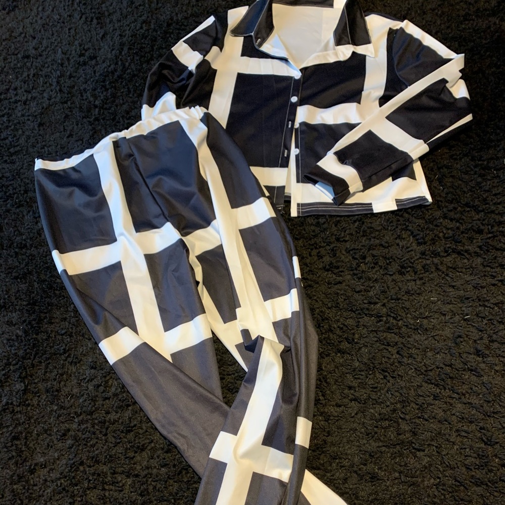 2 piece pant set